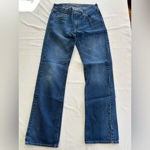 American Eagle Mens Jeans Original Straight 3129 dark wash 30x32